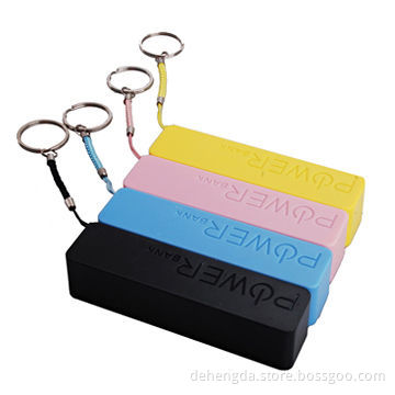 2,600mAh power bank for gift, uses five colors